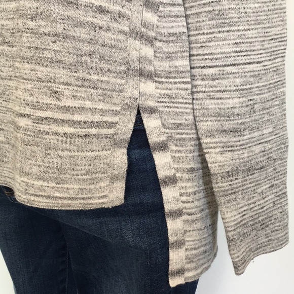 Lou & Grey Spacedye Hi-Lo Hem Pullover Sweater, size Medium 🖤 - Picture 6 of 13